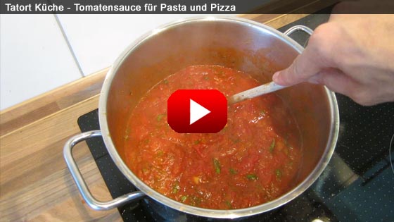 Schnelle Tomatensauce für Pizza und Pasta